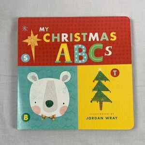 My Christmas ABCs Board Book for Kids
